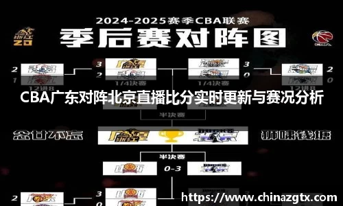 CBA广东对阵北京直播比分实时更新与赛况分析