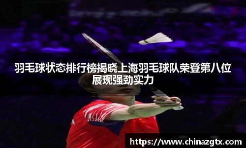 羽毛球状态排行榜揭晓上海羽毛球队荣登第八位展现强劲实力